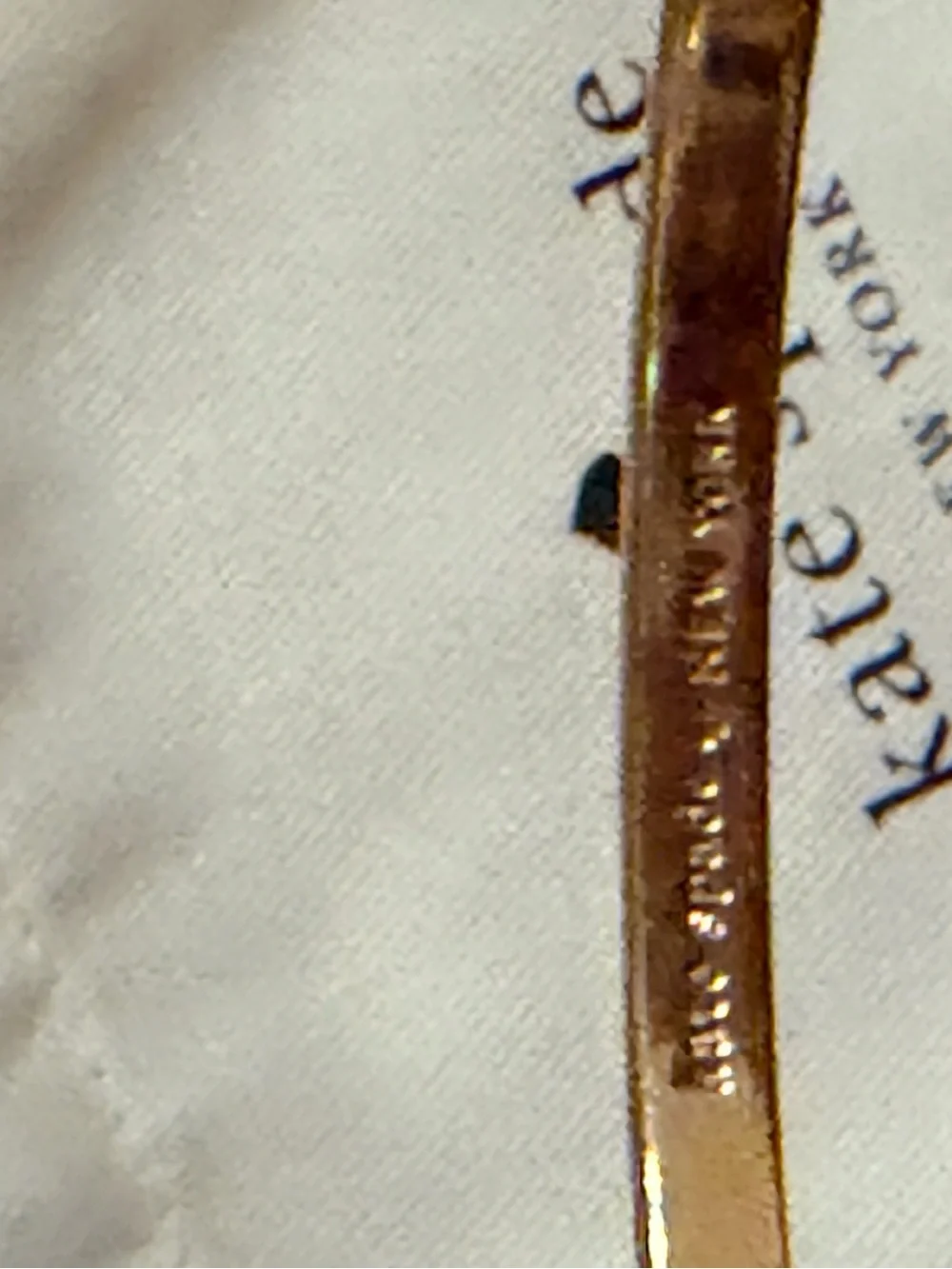 Kate Spade New York Gold Bow Bangle Bracelet